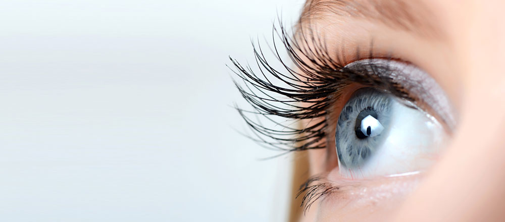 dry-eye-syndrome Close up of a woman's eye