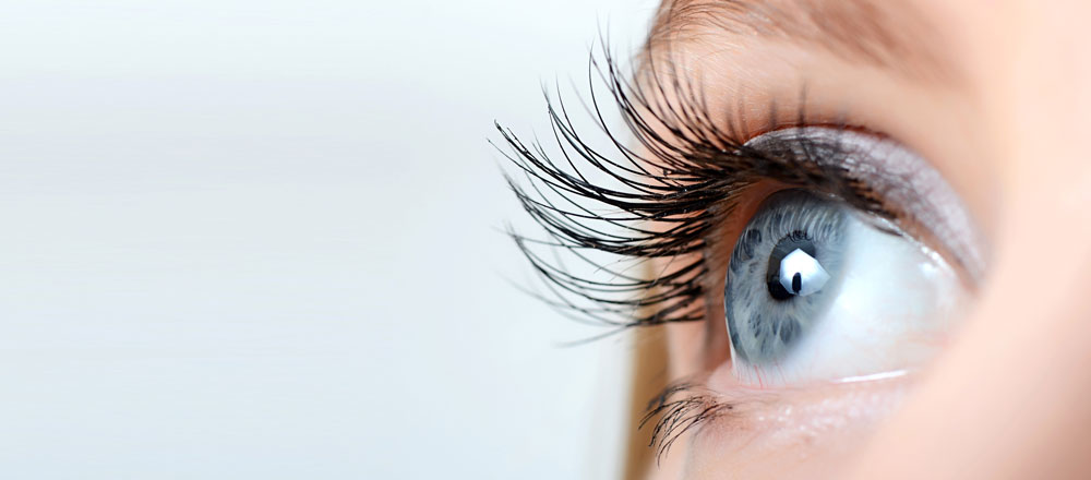 Close up of a woman's eye